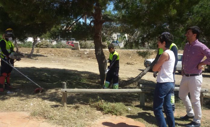 luisa Bone playas de orihuela. Parques en Jardines