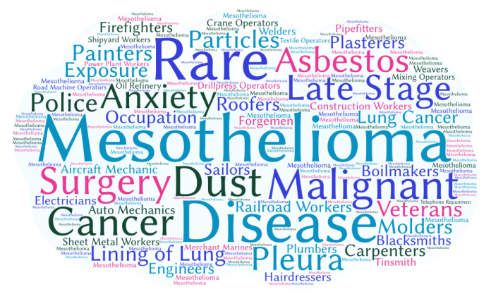 Spread of sarcomatoid malignant pleural mesothelioma reduced by platinum-based drug