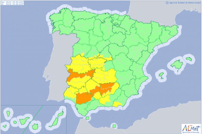 Summer heatwave set to return to Spain as AEMET issues new weather warnings