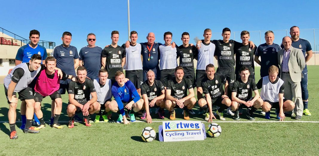 Belgian Football Team Trains In Mojácar