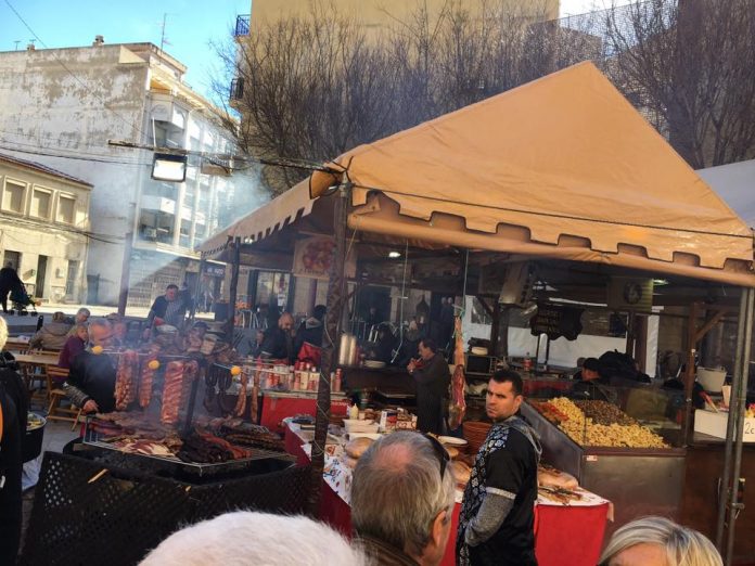 Among the nationalities of foreign tourists who visited the Market the majority were British, German and Belgian.