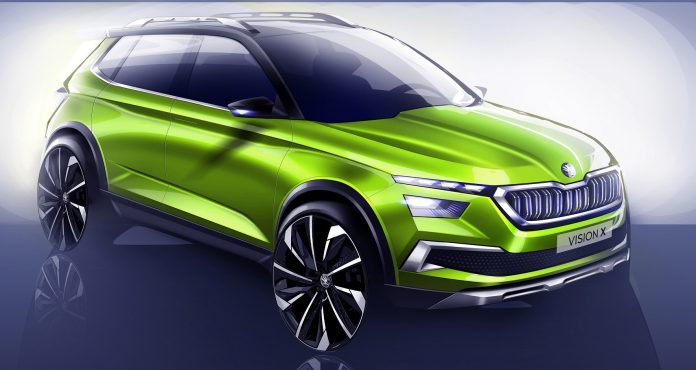 ŠKODA VISION X: Urban Crossover study celebrates world premiere at Geneva Motor Show 2018