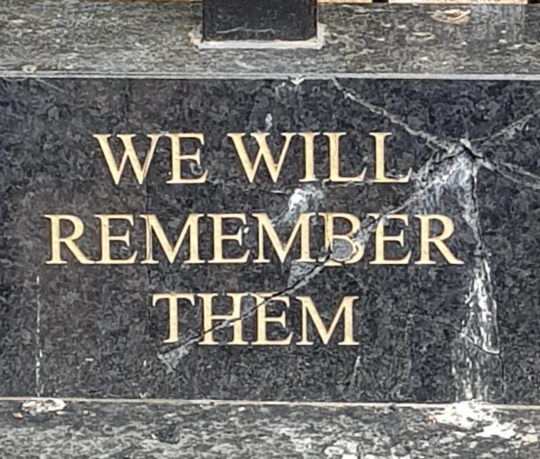 We will remember them