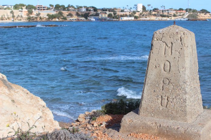 Aguamarina looking over to Cabo Roig marina