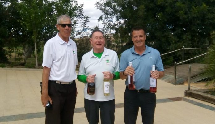 Picture from L to R: Mike Davies, Bryan Watson, Alistair Douglas.