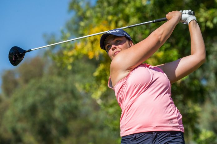 Jonsdottir fires career-best 63 with bad back