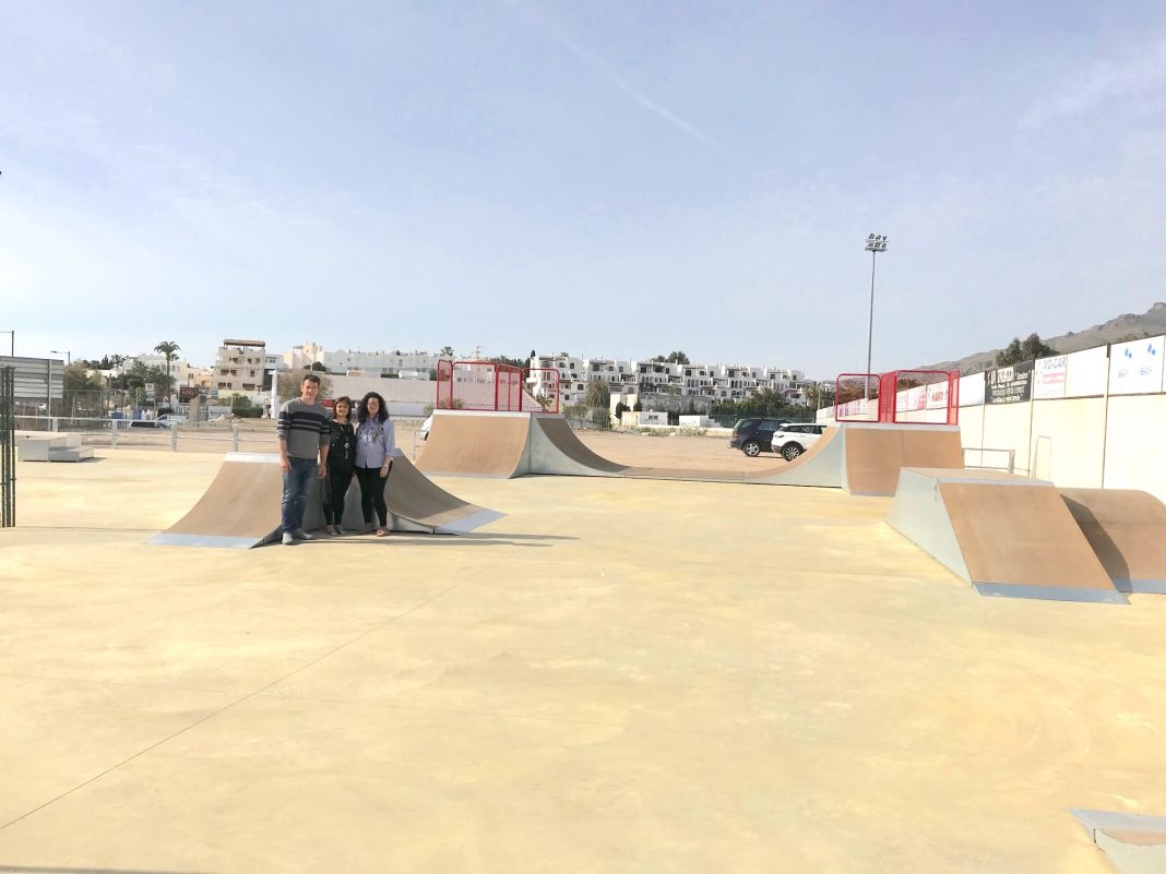 Mojácar Council Opens Public Skate Park  