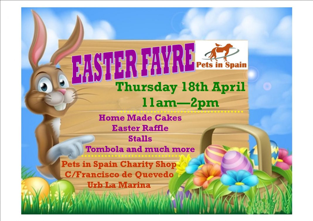 Pets in Spain Easter Fayre