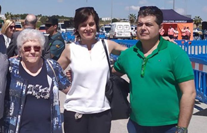 Fermin with Ann Hadley and Cllr Luisa Bone, both members of Ciudadanos