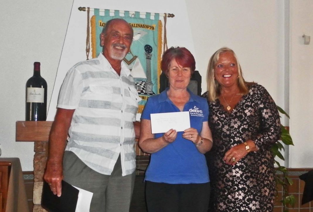 las salinas 1 Las Salinas Lodge donate two thousand euros to DEBRA charity. (the butterfly children)