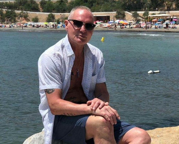 Paul Gascoigne in Cabo Roig