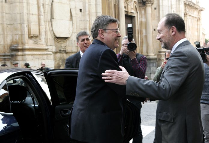 Bascuñana welcoming Puig to Orihuela last year