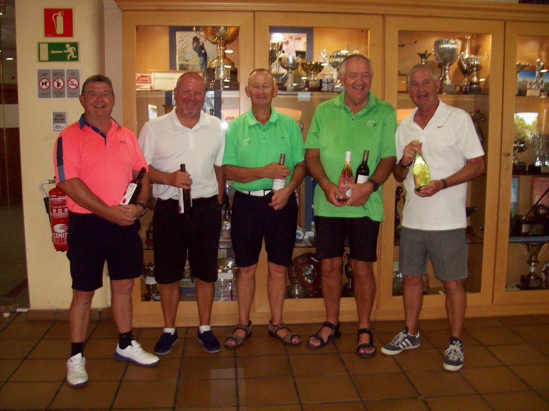 GEORGE & JOHN WIN THE MONTGO 2 PERSON TEXAS SCRAMBLE.