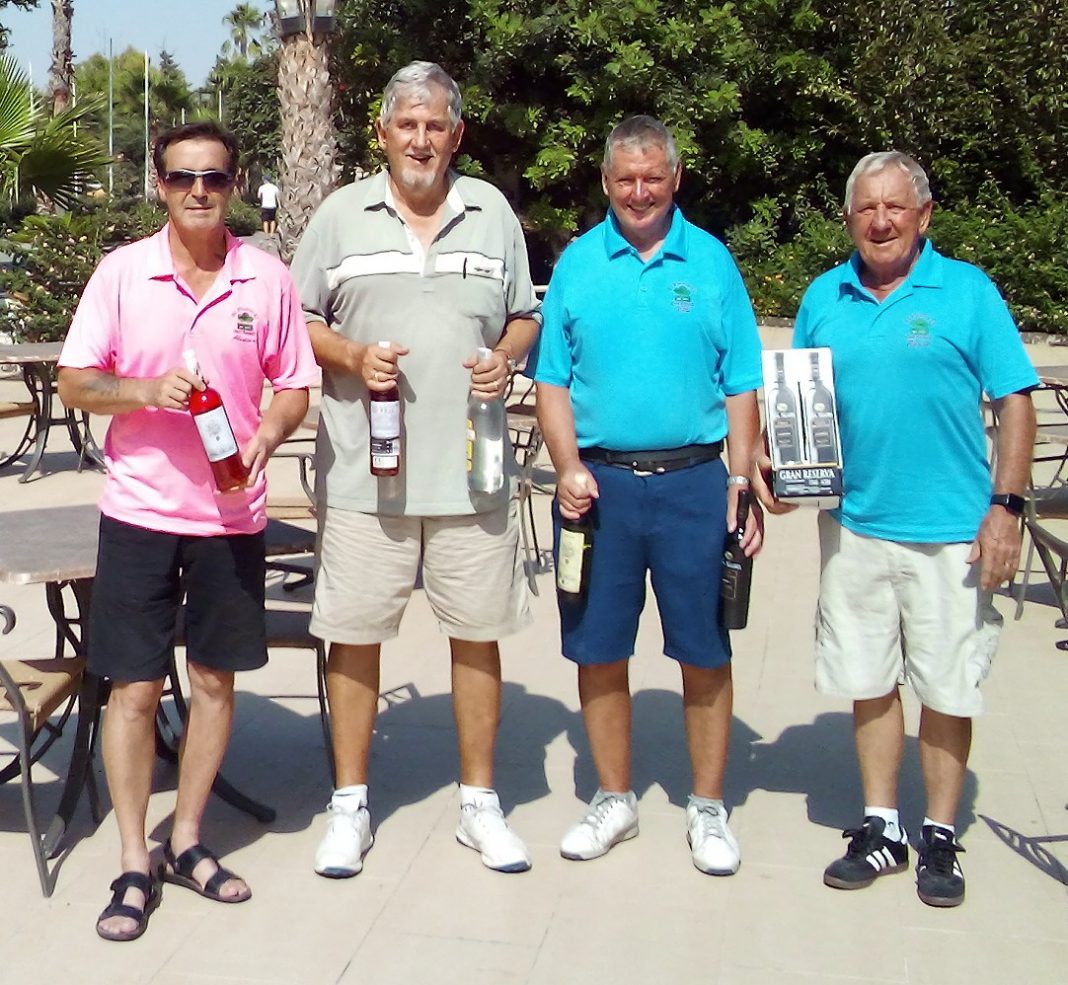 Joker Picture from L to R: Alistair Douglas, Henry Mellor, Barry Walthall, Ray Housley.