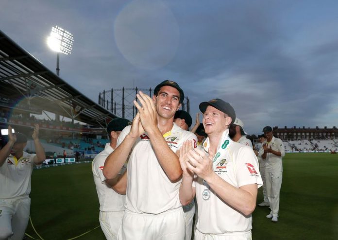 Australia cricket pair of Steve Smith and Pat Cummins