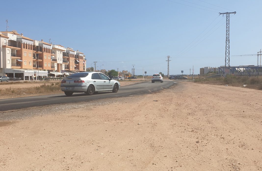 Repaired road THREE YEARS TO FIX A FEW POTHOLES