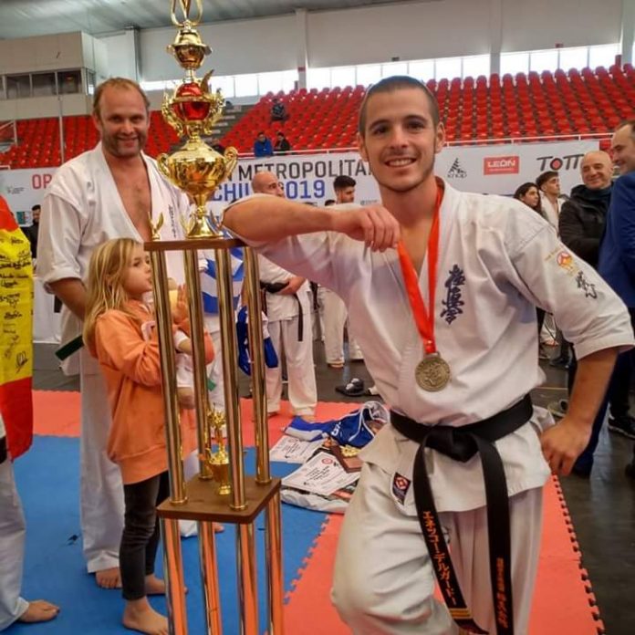 Eneko Delgado has been crowned the Karate World Champion