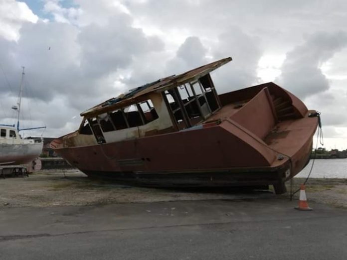 The Ocean Quest. Quayside in October 2019. Photo: Rob Lawlor.