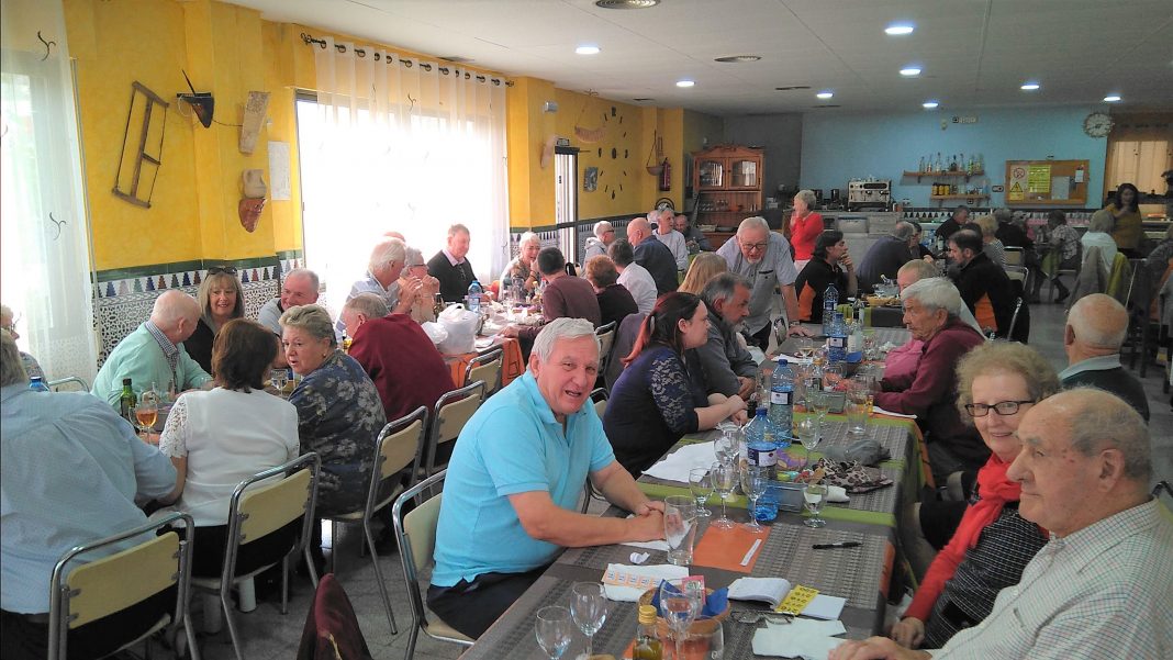 RNA Torrevieja Branch Socialise at Menu del Dia