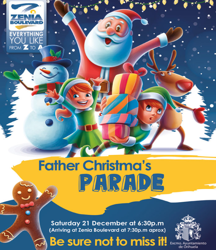 Father Christmas Parade at La Zenia Boulevard