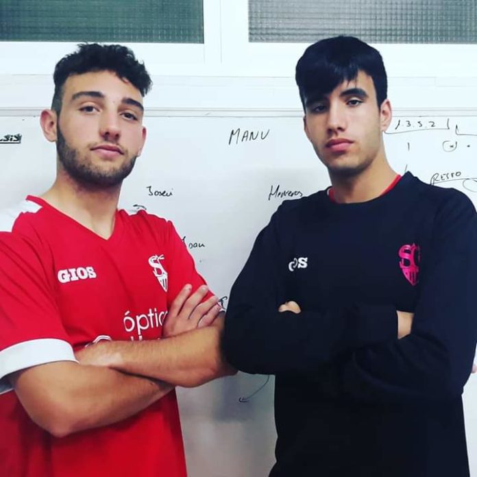 Sporting Guardamar youth prodigies Alfredo Garcia and Felipe Andreu, 2nd Regional debutants in December.