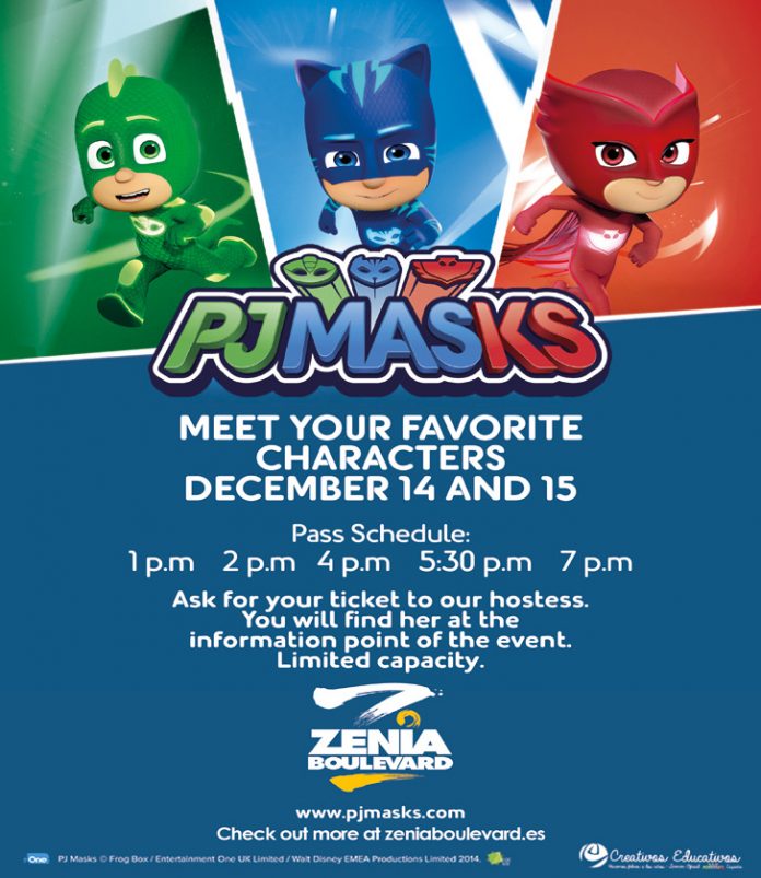 PJ Masks to visit La Zenia Boulevard