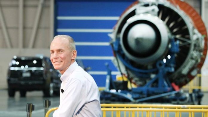 Boeing has sacked chief executive, Dennis Muilenburg,