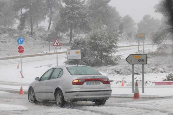 Snowfall across the region