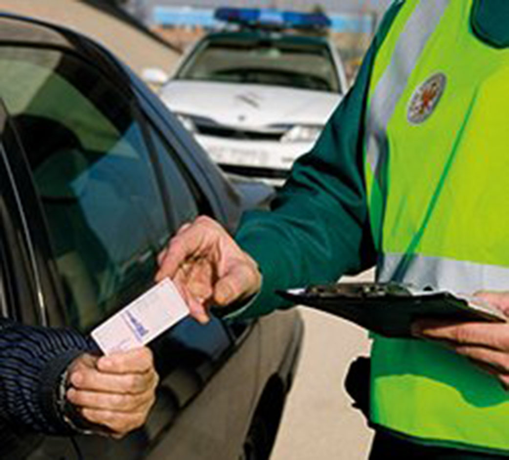 Civil Guardia Traffico Policia active in Los Montesinos