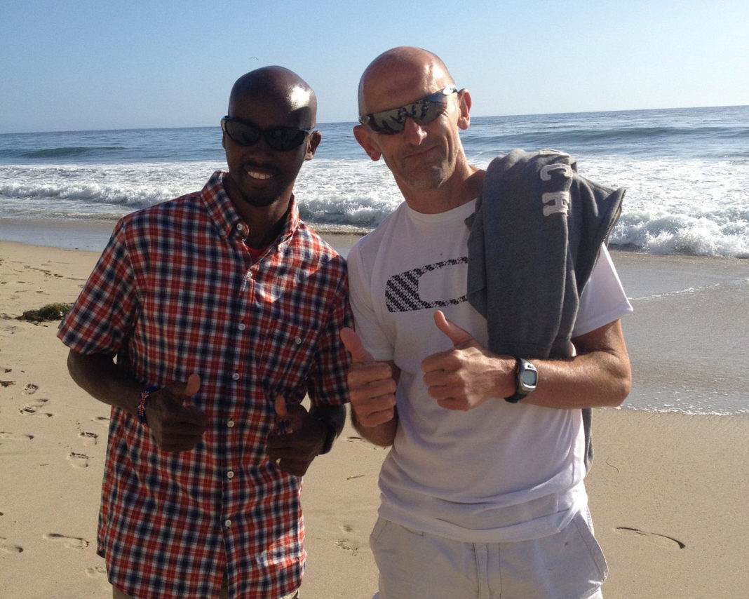 British athletics coach and Performance Director Neil Black. Image courtesy Sir Mo Farah, Twitter