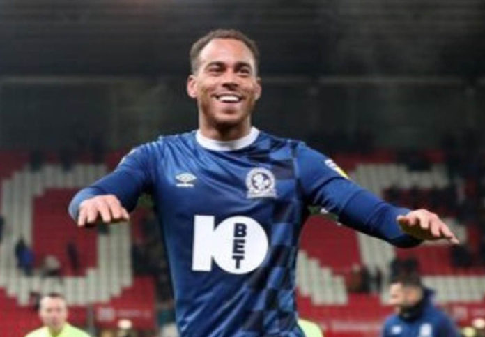 Blackburn skipper Elliott Bennett COVID-19 positive. Photo: Twitter.