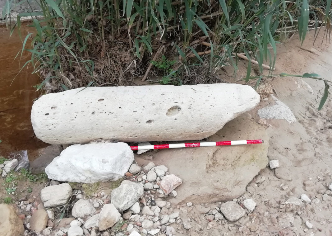 “Roman Miliary” found in Dehesa de Campoamor