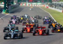 F1 RAMMET AV COVID-19 Formel 2020 har bekreftet at Grand Prix i Aserbajdsjan, Singapore og Japan i 1 er avlyst som følge av koronaviruspandemien.