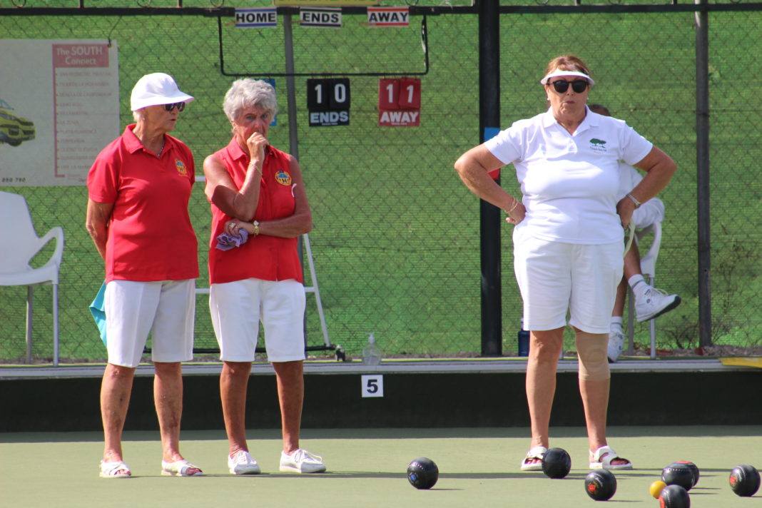 IMG_9006 A huge congratulations to Val Hignett and Anita Brown on winning the Valencian Ladies Pairs.