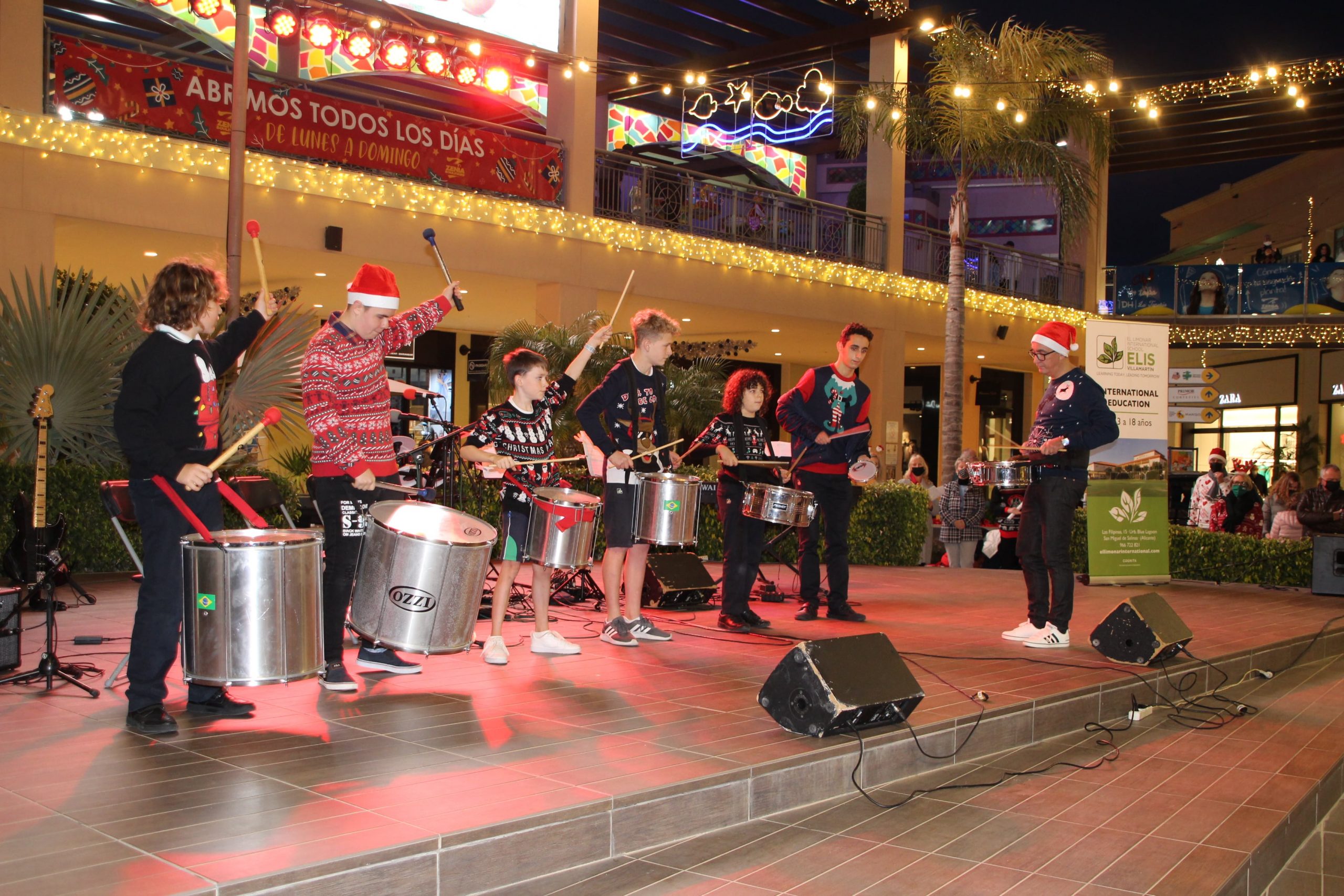 El Limonar School Christmas concert at Zenia Boulevard