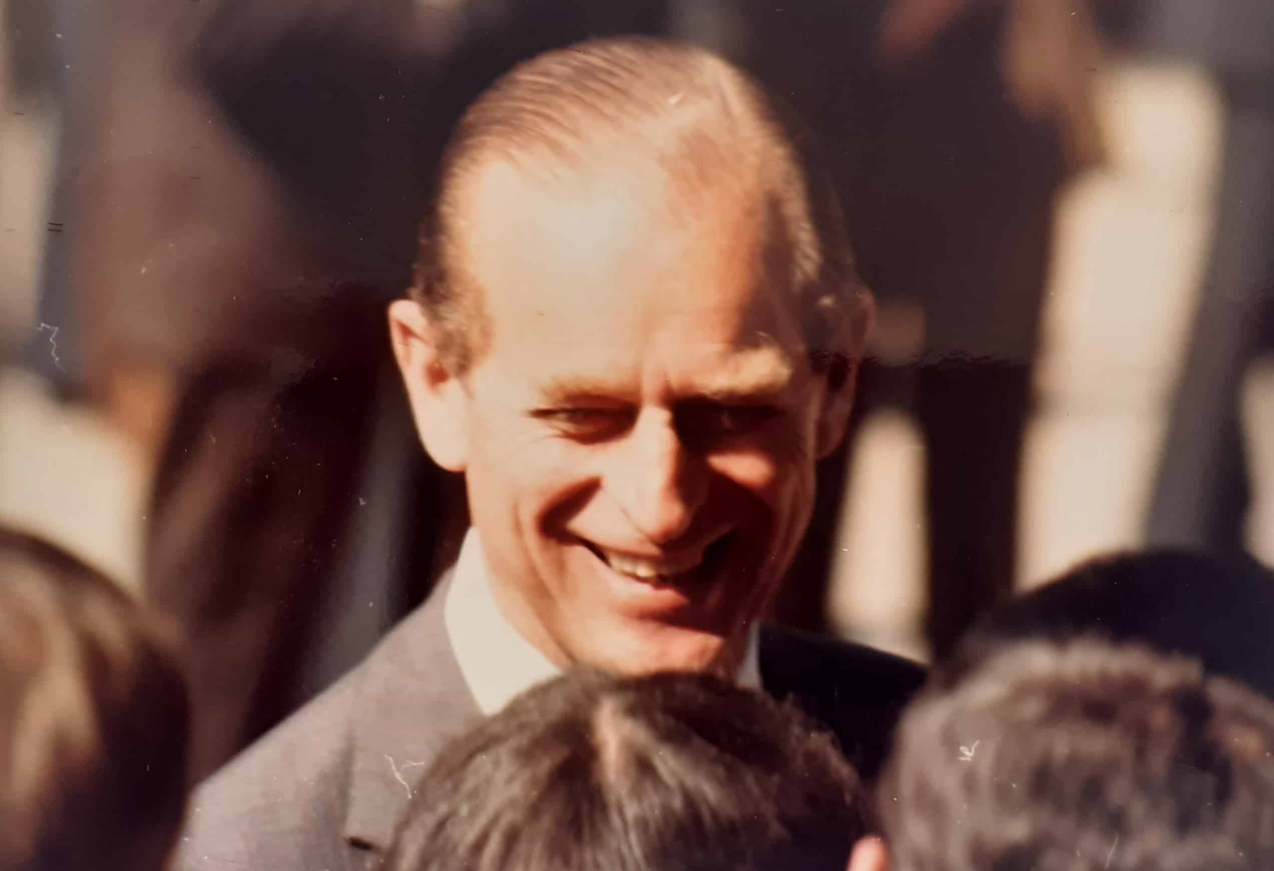 Prince Phillip visiting Kuwait. Photo: Peter Gallant.