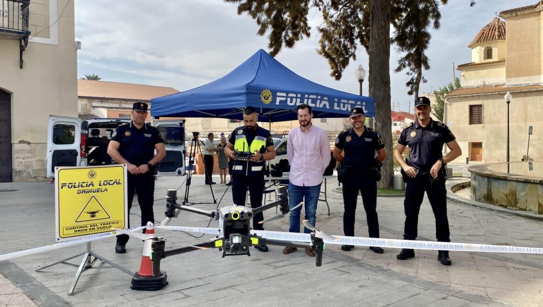 Orihuela Local Police receives a new drone