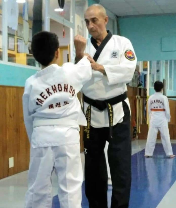 Javier Pascual, Taekwondo Masterclass champion of Spain.