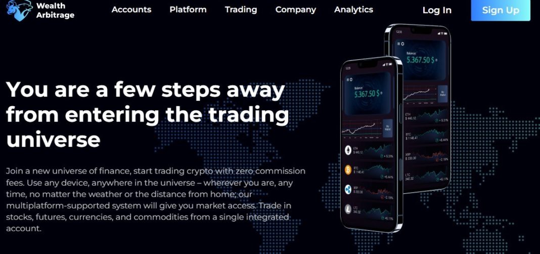 Wealth-arbitrage's trading platform