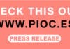 PIOC PRESS RELEASE