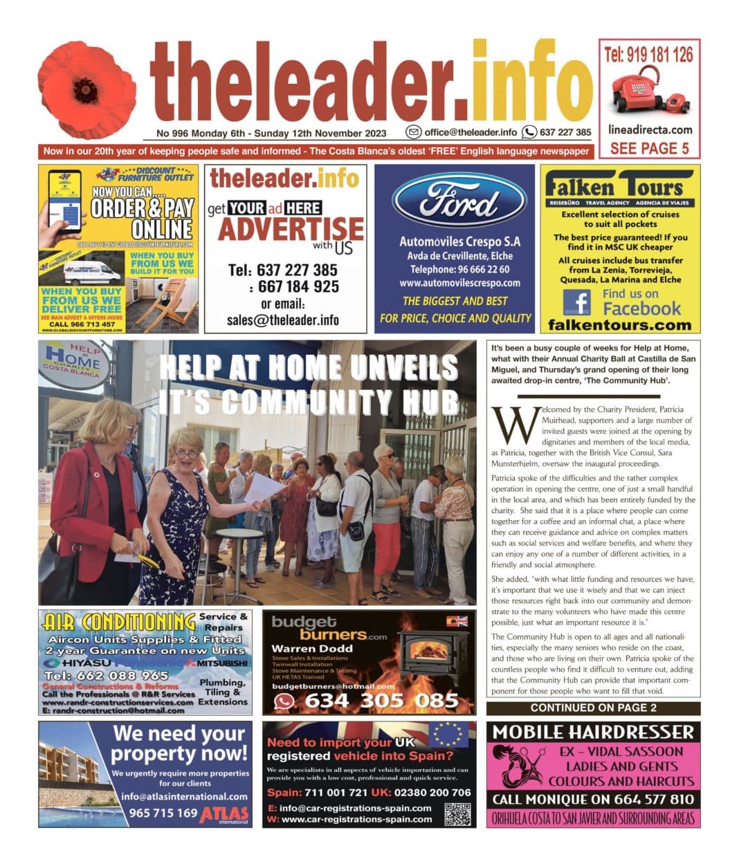 The Leader Newspaper 6 November 2023 – Edition 966