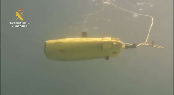 Guardia Civil underwater drone