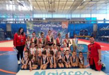 Successo per la squadra municipale di ginnastica ritmica di Mojácar
