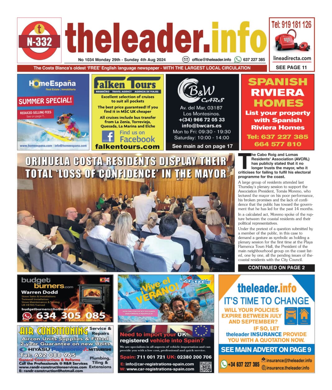 The Leader Newspaper 29 July 24 – Edition 1034