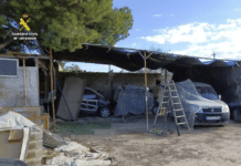 Seprona Civil Guard locates illegal vehicle workshop in Rojales The serious irregularities observed by the Seprona in the business in which it found 15 vehicles in repair amount to 300,000 euros in fines