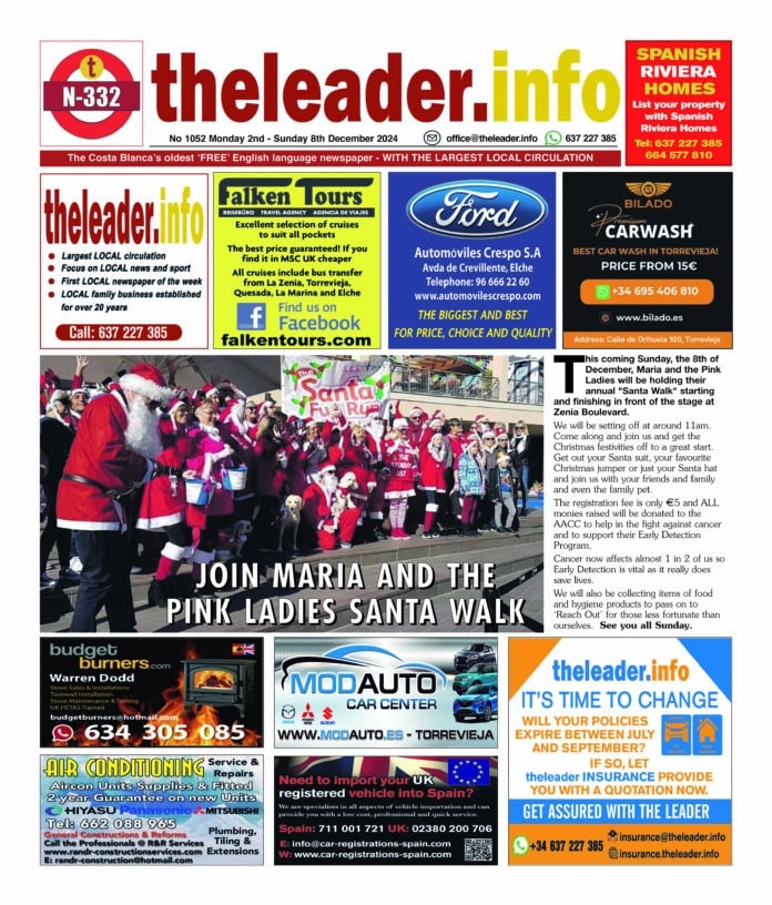 The Leader Newspaper 02 December 2024 - Edition 1052