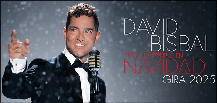 David Bisbal 2025 Christmas Tour will include Torrevieja