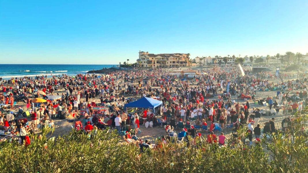 Once again, from the early hours of Christmas morning, Cala Bosque was transformed into a vibrant, festive landscape.