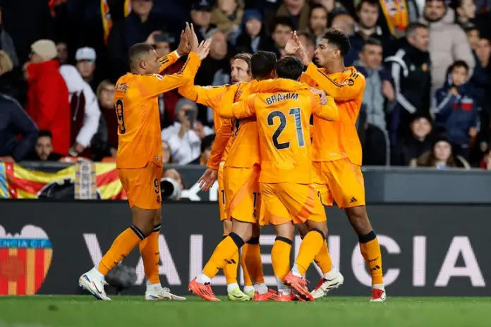 Real Madrid stage remarkable comeback against Valencia CF - Credit: realmadrid.com