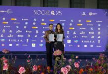 Mojácar krijgt de Q voor kwaliteit en de S voor toerisme voor zijn stranden Namens de gemeente namen de wethouder van toerisme, María Gracia Alarcón, en de directeur van het VVV-kantoor van Mojácar, Carmen García Campoy, de certificaten in ontvangst.